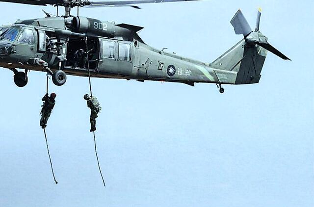 Išgelbėtas JAV pilotas