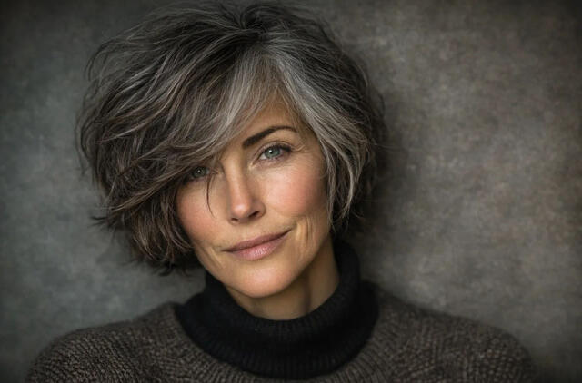 Šios šukuosenos moterims virš 60 metų suteikia apimties, lengvumo ir jaunatvišką išvaizdą