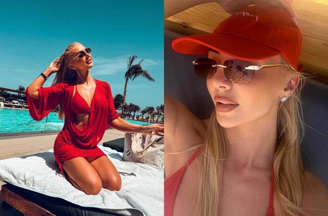 Monika Kvietkutė Egipte kaitina kraują