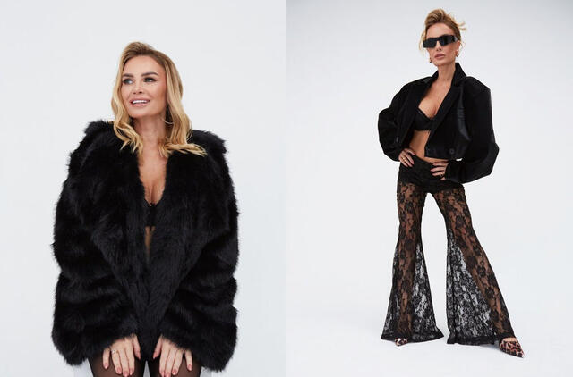 Drabužius nusimetusi Kristina Meseguer Balyje kaitina aistras