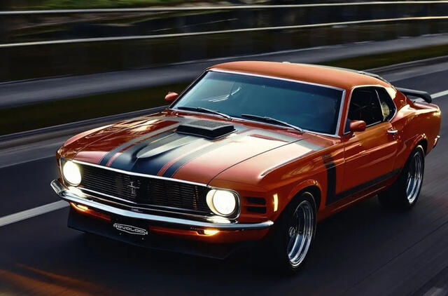 „Ford Mustang Boss 302“ iš 1970 metų sugrąžintas į rinką.
