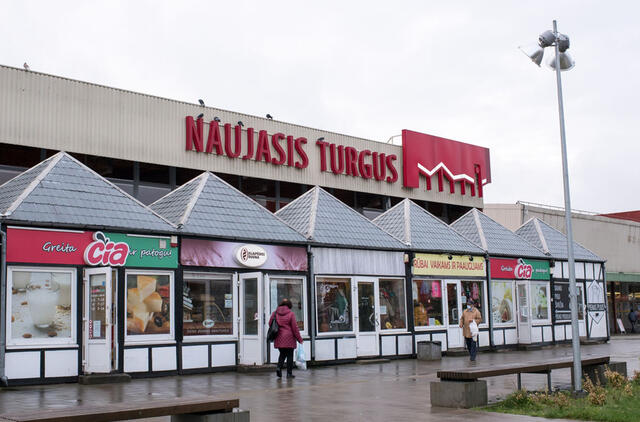 Naujasis turgus, paviljonas