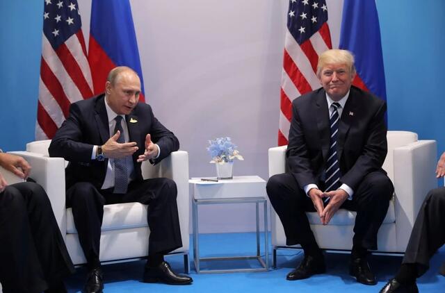 Vladimiras Putinas ir Donaldas Trumpas