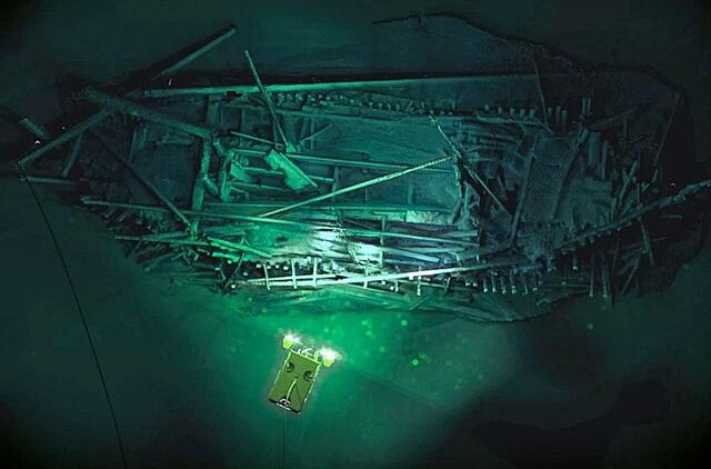 Rastas seniausias pasaulyje sveikas graikų laivas