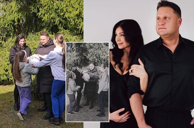 Andrius Rimiškis kūdikio lytį sužinojo netikėtu būdu 