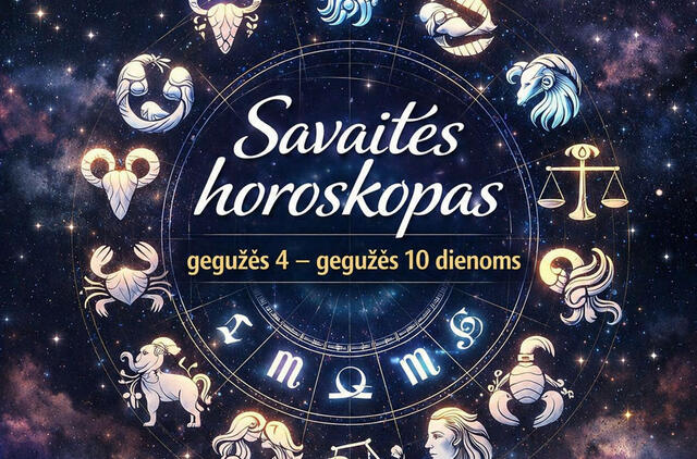 Savaitės horoskopas - gegužės 4 – gegužės 10 dienoms