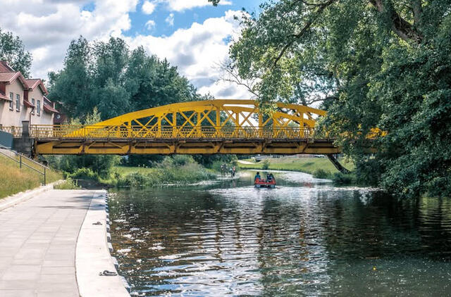 Šilutė, tiltas, Šyša