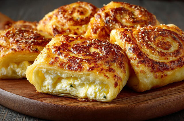 Sūrio paplotėliai keptuvėje