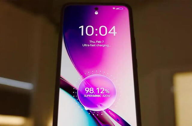 5 išmanieji telefonai, kurių baterijos turi greičiausią įkrovimą tarp visų kada nors išleistų