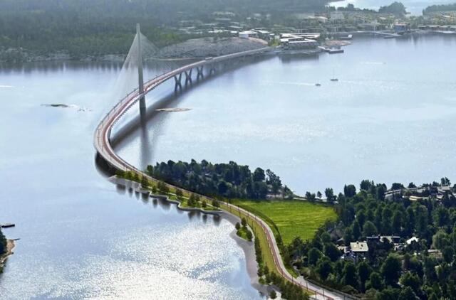 Helsinkyje atidarytas Kruunuvuori tiltas