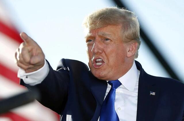 Donaldas Trumpas sureagavo į Irano taikos planą