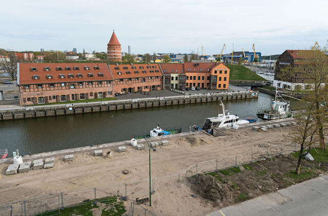 Danė, Klaipėdos pilies bokštas, Klaipėda