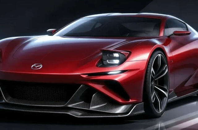 Ateities automobilis: virtualus menininkas pristatė „Mazda RX-7“ koncepciją