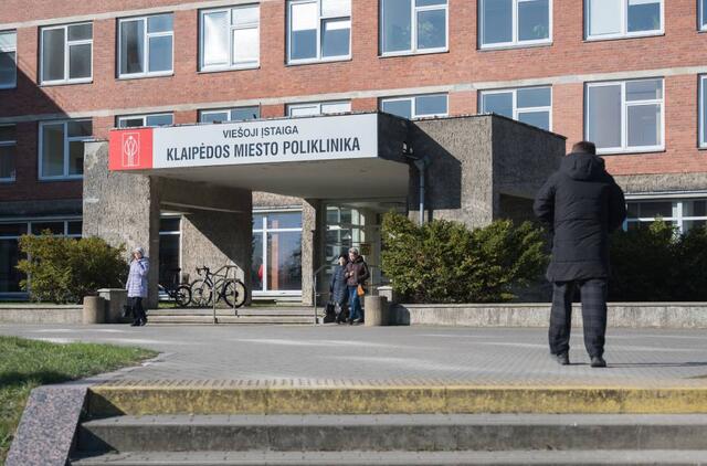 Miesto poliklinika, žmonės