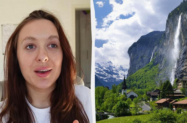 ukrainietė atvirai papasakojo apie gyvenimo Šveicarijoje pliusus ir minusus