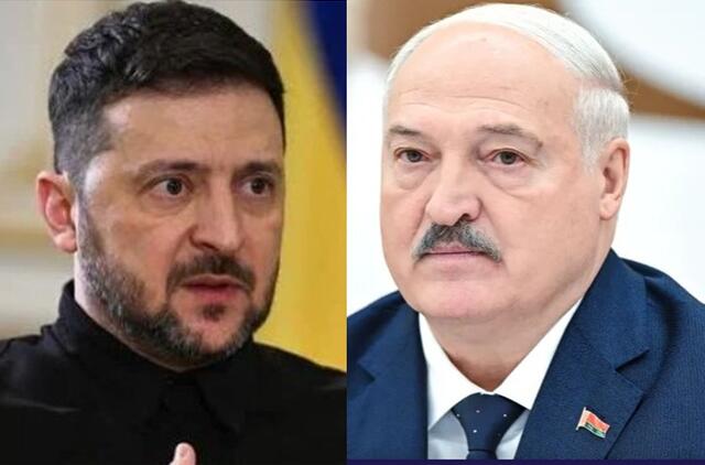 Volodymyras Zelenskis, Aliaksandras Lukašenka