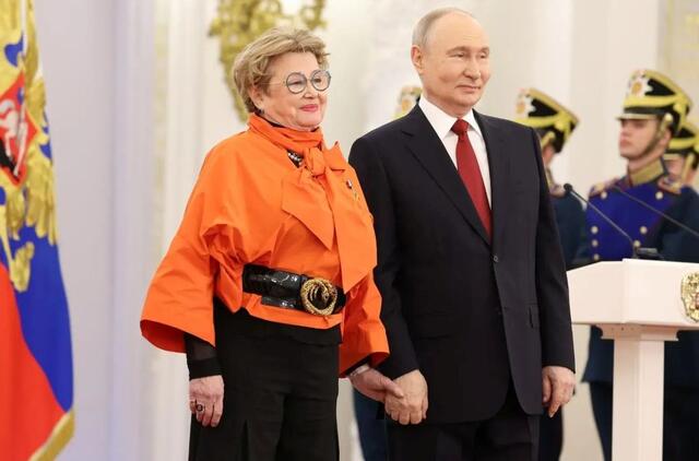 Marina Nejolova ir Vladimiras Putinas
