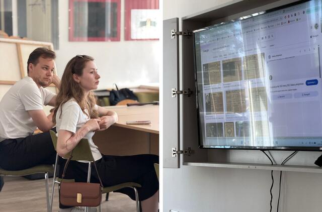 Vilniaus dailės akademijos Klaipėdos fakulteto studentai