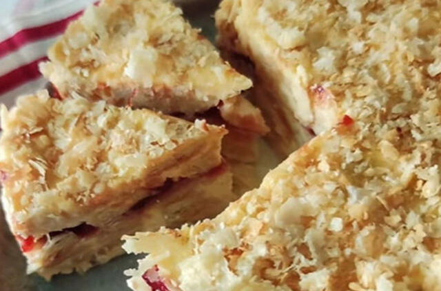 tinginių Napoleono tortas, kurį norėsis gaminti dar ir dar!