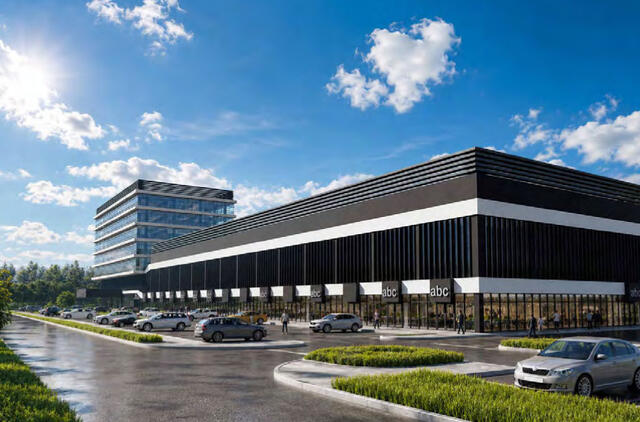Vilniaus plentas, pastato projektas
