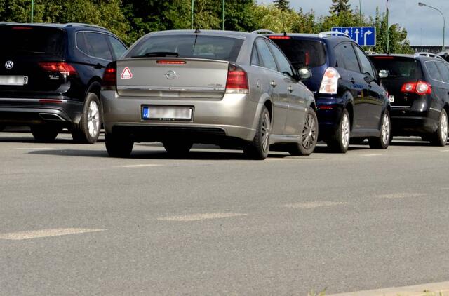 automobiliai, spūstis