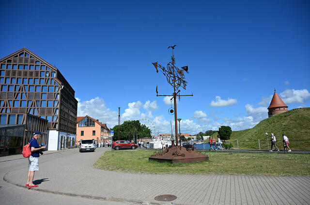 Žvejų gatvė, Klaipėdos piliavietė