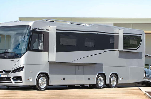 „Vario Perfect 1200 QS Platinum“ – prabangus namas ant ratų už 2,2 mln. eurų