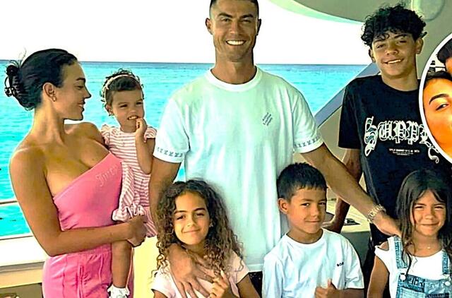 Cristiano Ronaldo, Georgina Rodriguez ir šeima