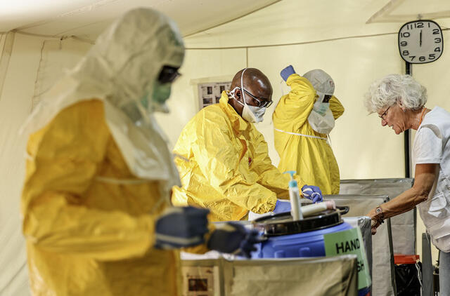 Konge toliau plinta Ebola