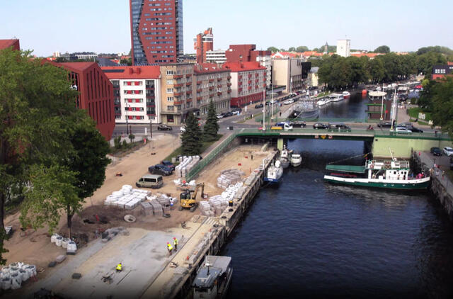 Pilies tiltas, Klaipėda