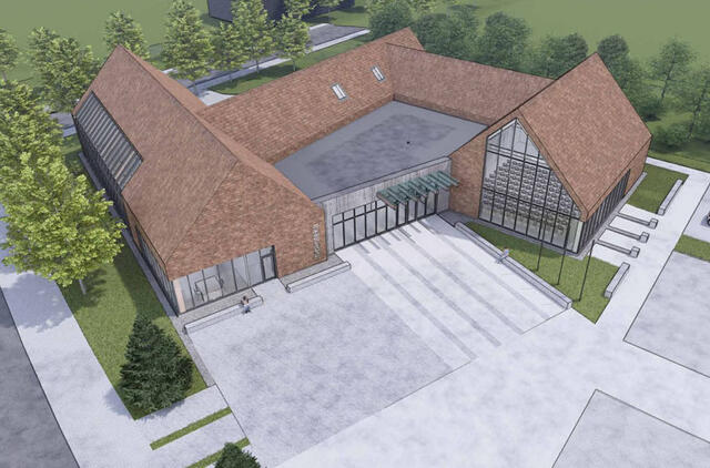 Šventoji, pastatas, projektas