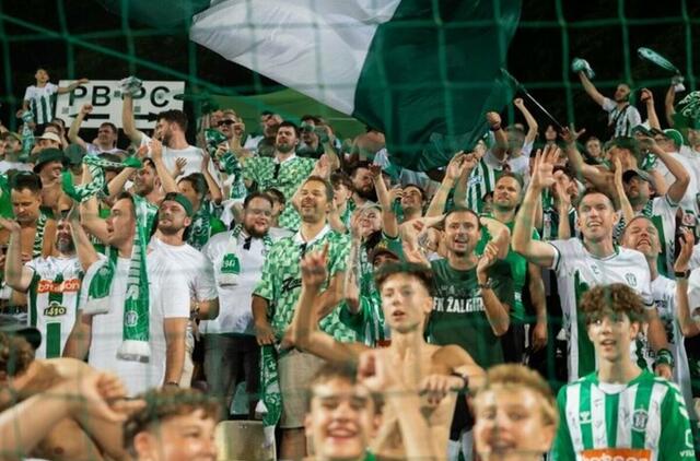„Žalgiris“ – „Dinamo“ rungtynių akimirka