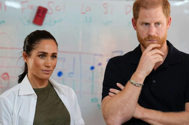 Harry su žmona Meghan