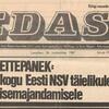 Tartu miesto ir rajono laikraštis „Edasi“, 1987 m. rugsėjo 26 d.